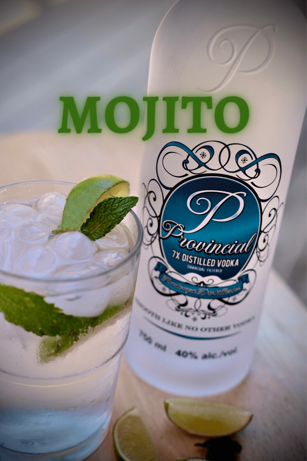  Vodka Mojito with Lime 