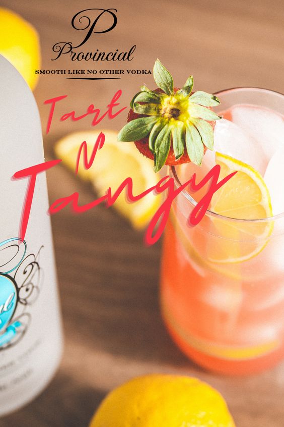 Beverage served with Lemons