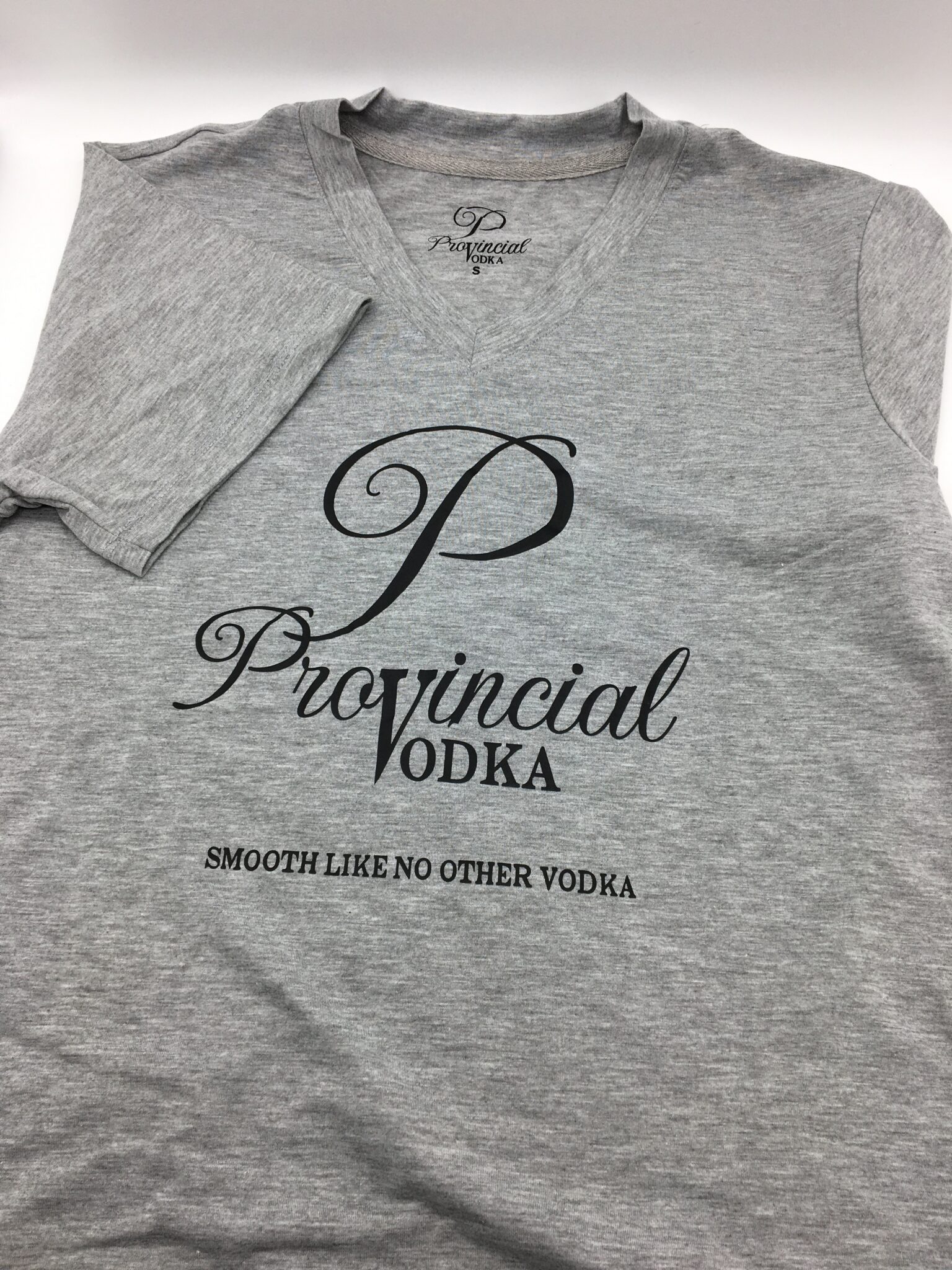 Provincial Vodka TShirt Grey Radouga Distilleries